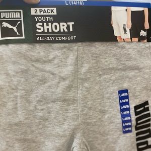 2pc PUMA short set. Boys size 13-16. Brand new with tags.